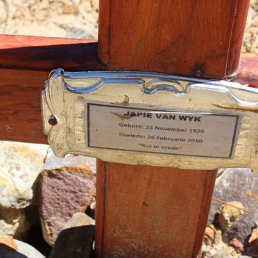 WYK Japie, van 1929-2010