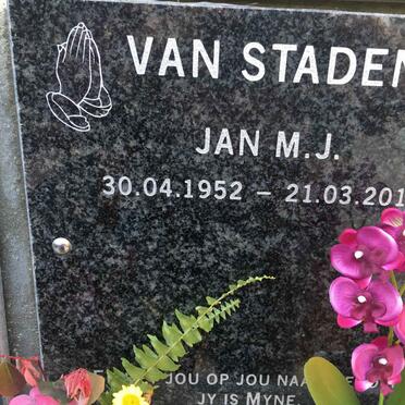 STADEN Jan M.J., van 1952-2019