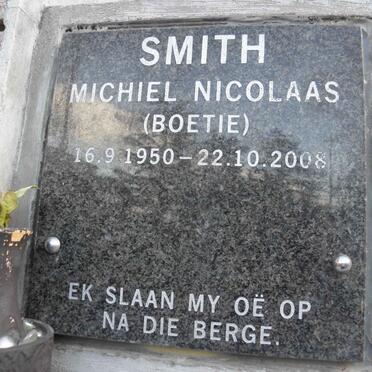 SMITH Michiel Nicolaas 1950-2008
