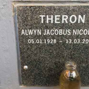 THERON Alwyn Jacobus Nicolaas 1928-2017
