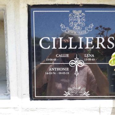 CILLIERS Callie 1948- &amp; Lena 1949- :: CILLIERS Anthonie 1974-2019