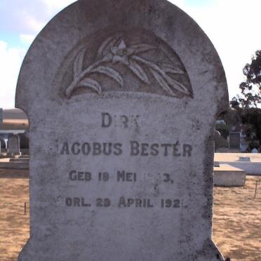 BESTER Dirk Jacobus 1843-1921