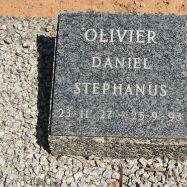 OLIVIER Daniel Stephanus 1927-1993
