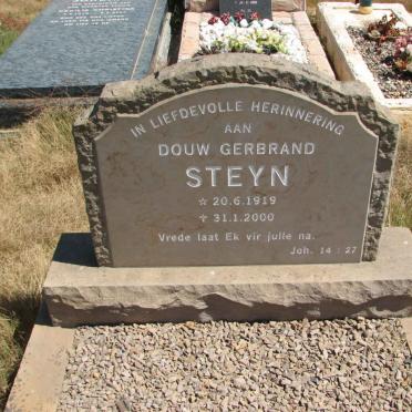 STEYN Douw Gerbrand 1919-2000