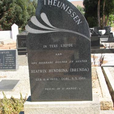 THEUNISSEN Beatrix Hendrina 1939-1961