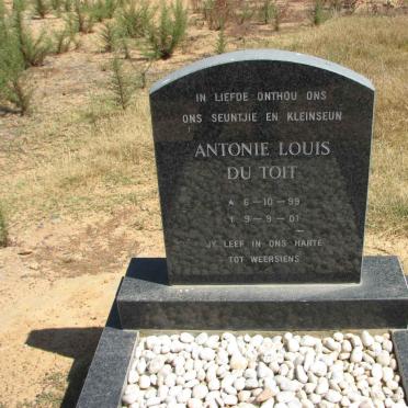 TOIT Antonie Louis, du ??99-??01