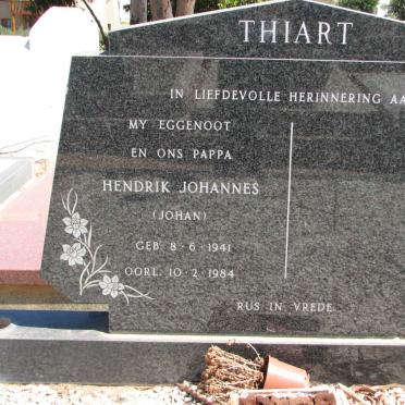 THIART Hendrik Johannes 1941-1984