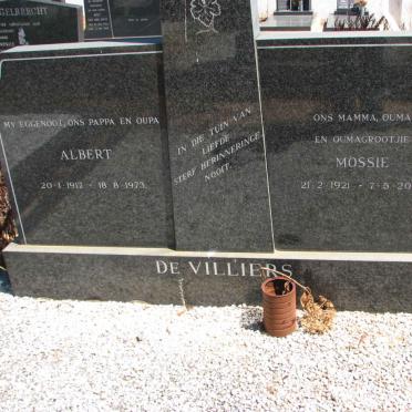 VILLIERS Albert, de 1917-1973 &amp; Mossie 1921-2003