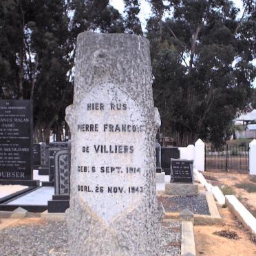 VILLIERS Pierre Francois, de 1914-1943