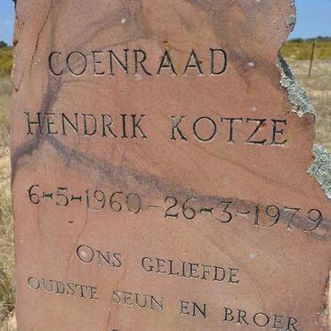 KOTZÉ Coenraad Hendrik 1960-1979