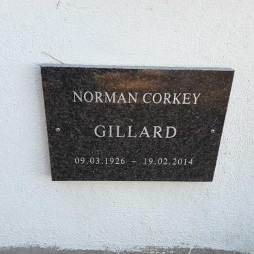 GILLARD Norman Corkey 1926-2014