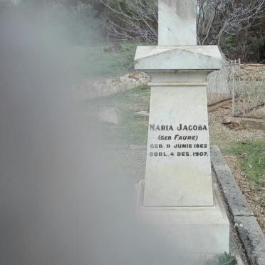 ? Maria Jacoba nee FAURE 1862-1907