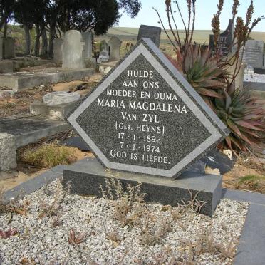 ZYL Maria Magdalena, van nee HEYNS 1892-1974