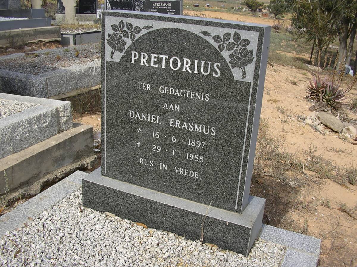 PRETORIUS Daniel Erasmus 1897-1985