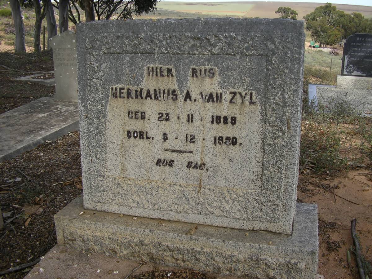 ZYL Hermanus A., van 1888-1950