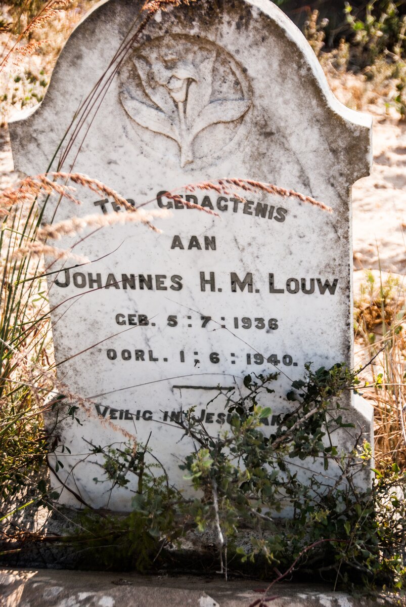 LOUW Johannes H.M. 1936-1940
