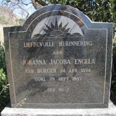 TOLKEN Johanna Jacoba Engela nee BURGER 1894-1957