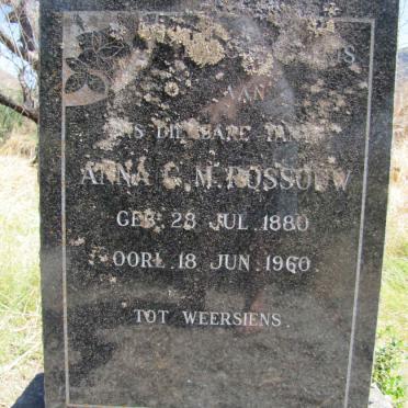 ROSSOUW Anna ? M. 1880-1960