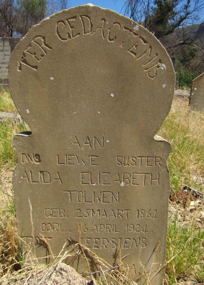 TOLKEN Alida Elizabeth 1864-1924