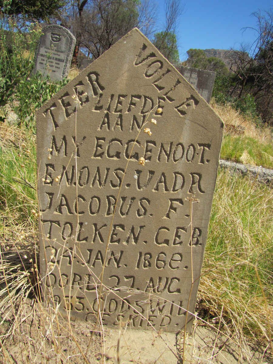 TOLKEN Jacobus F. 1868-1933