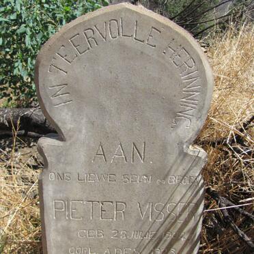 VISSER Pieter 1904-1923