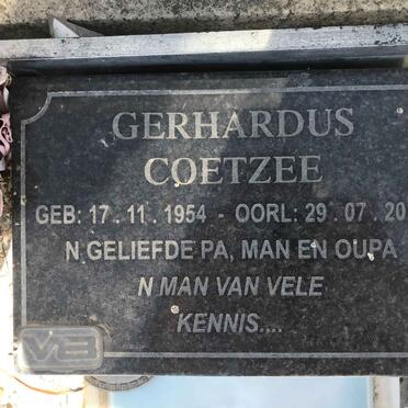 COETZEE Jasper Jacobus 1920-1971 & Sophia 1918-2001 :: COETZEE Gerhardus 1954-2015 _3