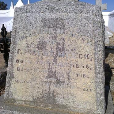 Western Cape, PIKETBERG district, Kersefontein 129, farm cemetery