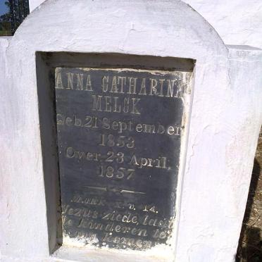 MELCK Anna Catharina 1853-1857