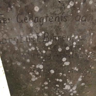 BINNEMAN Jacobus F. -1940