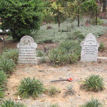NIEKERK J.C.H., van 1822-1892 &amp; Cornelia Johanna STEENKAMP 1832-1925 