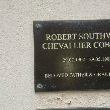 COBBOLD Robert Southwell Chevallier 1902-1980