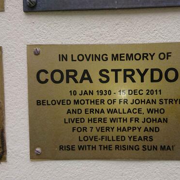 STRYDOM Cora 1930-2011