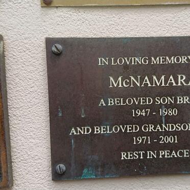 MCNAMARA Bruce 1947-1980 :: MCNAMARA Warren 1971-2001