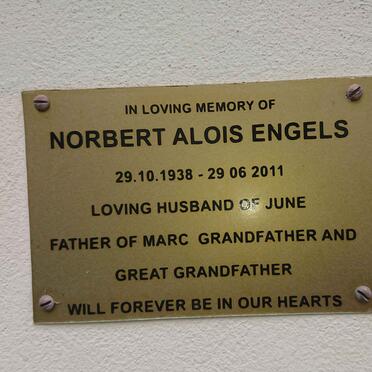 ENGELS Norbert Alois 1938-2011