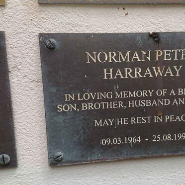 HARRAWAY Norman Peter 1964-1999