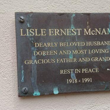 MCNAMARA Lisle Ernest 1918-1991