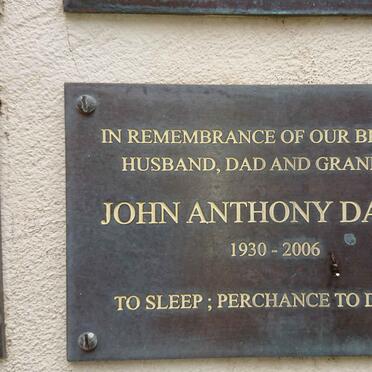 DAVIES John Anthony 1930-2006