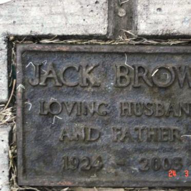 BROWN Jack  1924-2003