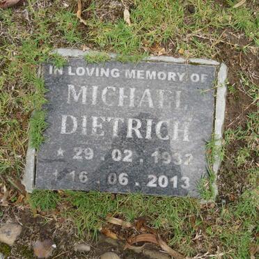DIETRICH Michael 1932-2013