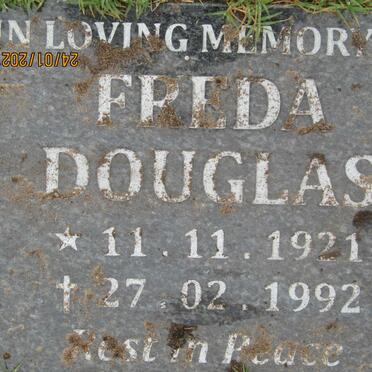 DOUGLAS Freda 1921-1992
