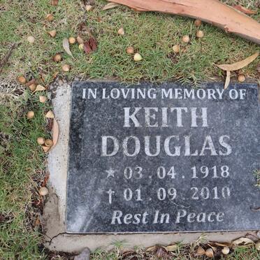 DOUGLAS Keith 1918-2010