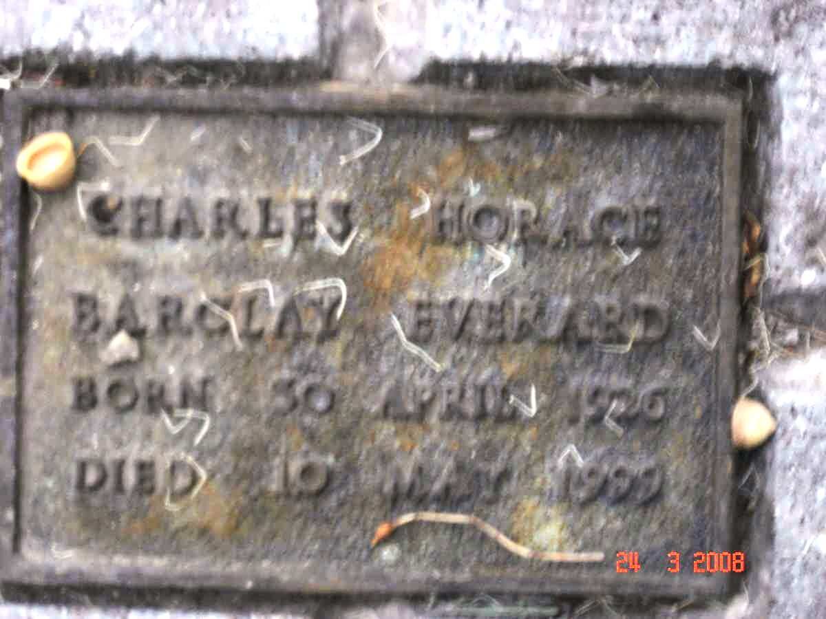 EVERARD Charles Horace Barclay 1926-1999 & Ann 1931-2008 _2
