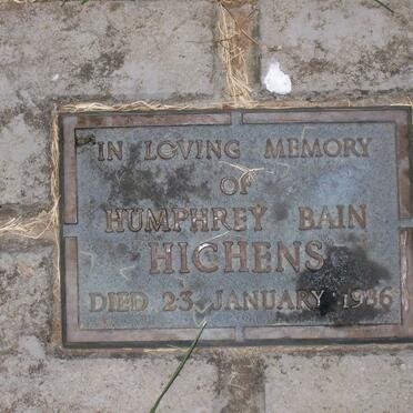 HICHENS Humphrey Bain -1986