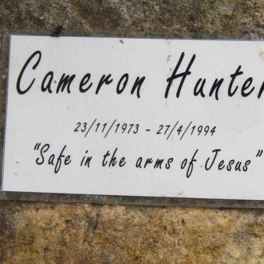 HUNTER Cameron 1973-1994