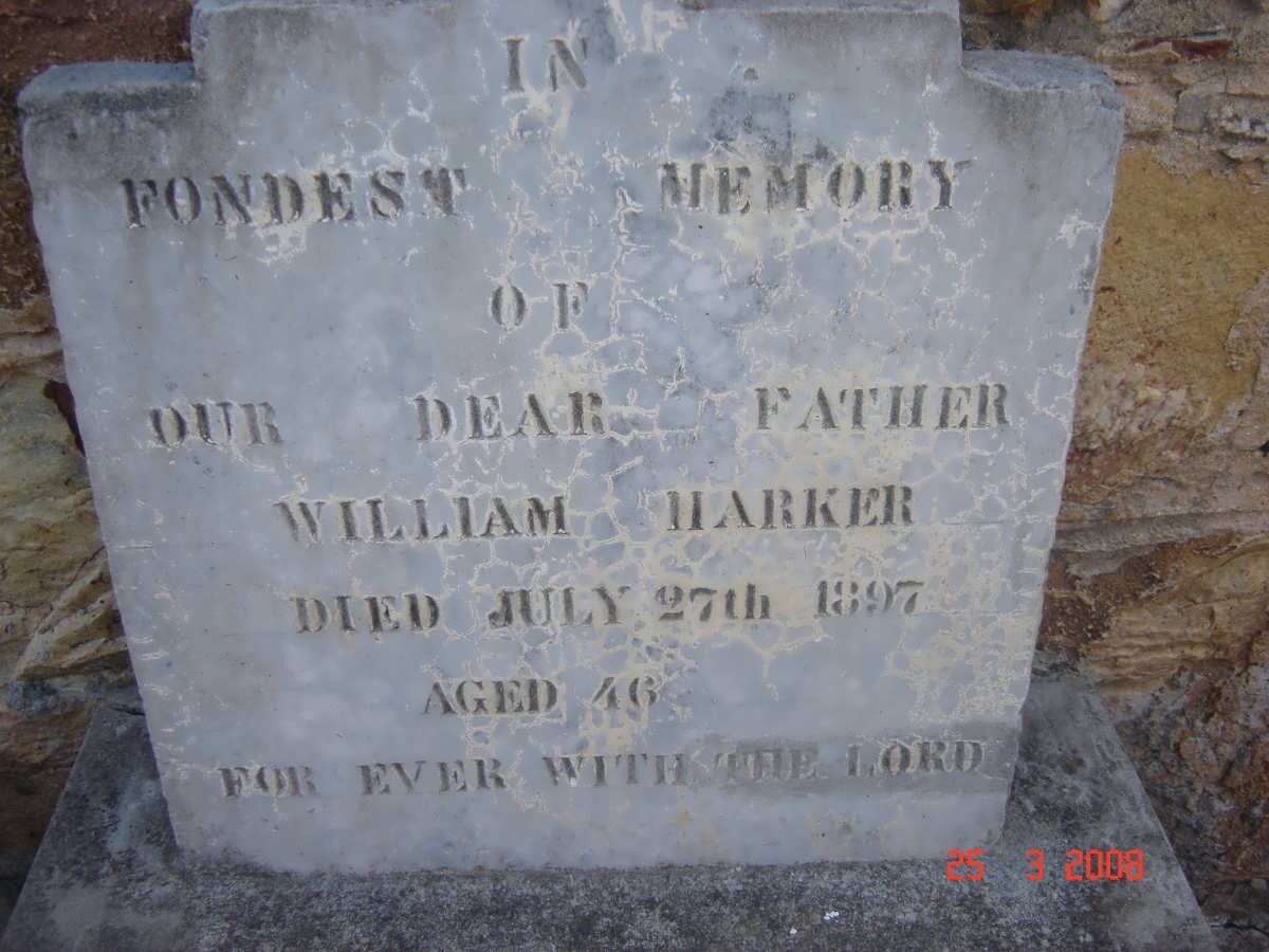 HARKER William -1897