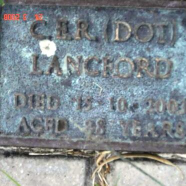 LANGFORD C.E.R. -2003