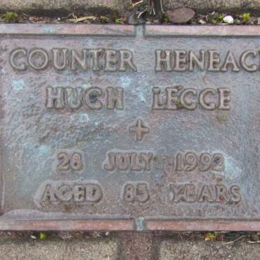 LEGGE Heneage Hugh -1992