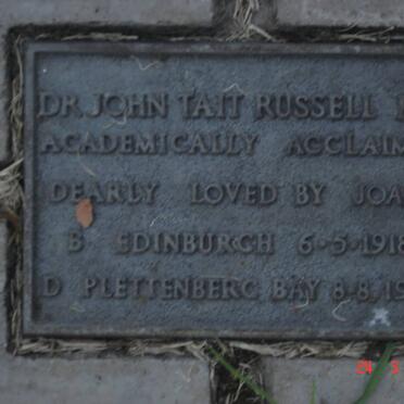 RUSSELL John Tait 1918-1998