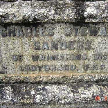 SANDERS Charles Stewart -1942 &amp; Mabel Annie nee IMPEY-LOVIBO -1945