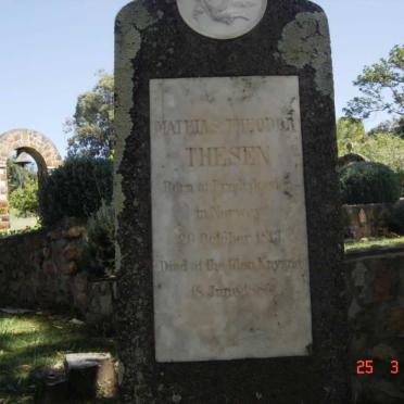 THESEN Mathias Theodore 1813-1884